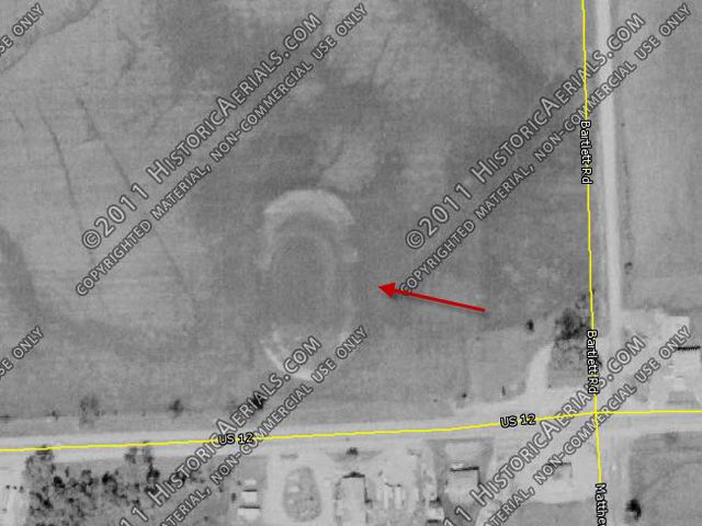 Clinton Race Track - 1965 Aerial